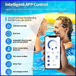 Salt Water Pool Chlorinator System for Above & In-Ground Pools Up to 22,000 Gal Salt Water Pool Chlorinator System for Above & In-Ground Pools Up to 22,000 Gal