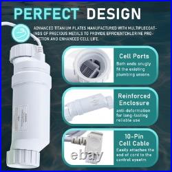 Salt Water Pool chlorinator System For Hayward Turbo Cell T-3 15000 Gallon