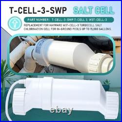 Salt Water Pool chlorinator System For Hayward Turbo Cell T-3 15000 Gallon