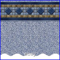 SmartLine 24' x 48 Round Unibead 25 Gauge Swimming Pool Liner Choose Pattern