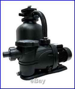 Smart-Clear 19 Tank With 1.5 HP Above Ground Swimming Pool Sand Filter System