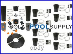 SolarPoolSupply SwimEasy Solar Pool Heater DIY Kit (4-4x8 / 2 I. D. Header)