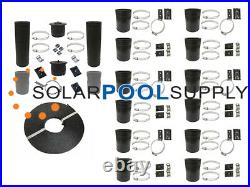 SolarPoolSupply SwimEasy Solar Pool Heater DIY Kit (6-4x12 / 2 I. D. Header)