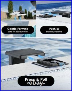 Solar Pool Lights Only for Inground Poo 10-Color 4-Mode Light Sensing LED Under