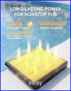 Solar Pool Lights Only for Inground Poo 10-Color 4-Mode Light Sensing LED Under