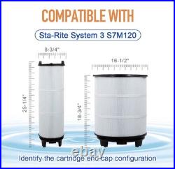 Sta-Rite System 3 S7M120 Inner and Outer Pool Filter Replacement Zotee ZT-121
