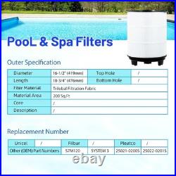 Sta-Rite System S7M120 Inner and Outer Set Pool Filters Replacement SR300