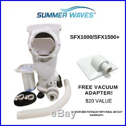 Summer Waves Sfx1000 / Sfx1500+ Pool Skimmer Filtration Pump Motor Polygroup