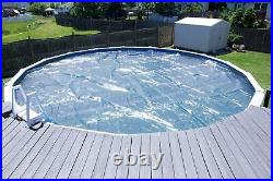 Sun2Solar 1600 Series Clear Rectangle Swimming Pool Solar Covers (Choose Size)