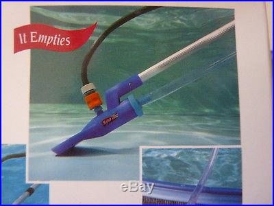 Supa Vac Swimming Pool & Spa Vacumm Cleaner kit & Telescopic Pole