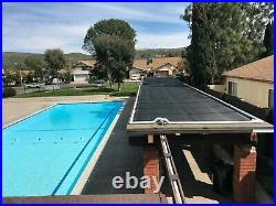 SwimJoy Industrial Grade Solar Pool Heater DIY Kit, 4-4x12.5 (200 Square Feet)