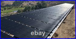 SwimJoy Industrial Grade Solar Pool Heater DIY Kit, 5-4x10.5 (210 Square Feet)