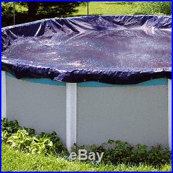 Swimline 30 Foot Heavy Duty Deluxe Round Above Ground Winter Swimming Pool Cover