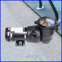 Swimline Hydro Flo 1.5 HP 5940 GPH 115V/60Hz Horizontal Discharge Pump 722061S