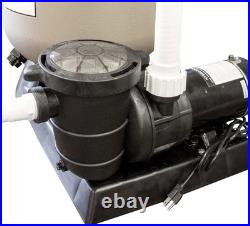 Swimline Hydro Flo 1.5 HP 5940 GPH 115V/60Hz Horizontal Discharge Pump 722061S