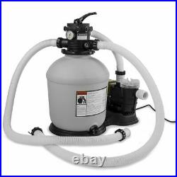 Swimming Pool 16-inch Sand Filter with 3100 GPH 3/4 HP Pool Pump Timer Package