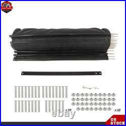 Swimming Pool Fence 4Ft x 108Ft, Ground Safety Fencing, Aluminum Alloy Material