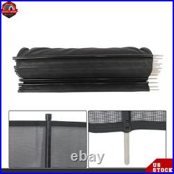 Swimming Pool Fence 4Ft x 108Ft, Ground Safety Fencing, Aluminum Alloy Material