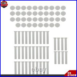Swimming Pool Fence 4Ft x 108Ft, Ground Safety Fencing, Aluminum Alloy Material