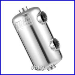 Swimming Pool Heater Exchanger Tube Shell 135K Same Side Pool heat exchange