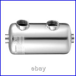 Swimming Pool Heater Exchanger Tube Shell 135K Same Side Pool heat exchange