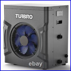 Turbo 20,000 BTU Electric Swimming Pool Heat Pump for Above and In Ground Pools