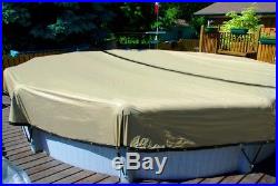 ULTIMATE, Above Ground Winter Swimming POOL Cover, ARMOR KOTE, 10 yr, ALL SIZES