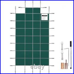Uimoso Swimming Pool Safety Cover 18x36FT Safety Pool Cover with Center End Steps Uimoso Swimming Pool Safety Cover 18x36FT Safety Pool Cover with Center End Steps