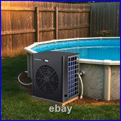 VARMINPOOL 16000BTU Above Ground Swimming Pool Water Heater Hot Tub Spa 110V