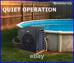 VARMINPOOL 16000BTU Above Ground Swimming Pool Water Heater Hot Tub Spa 110V