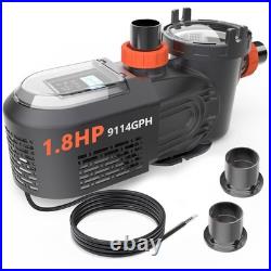 VARMINPOOL Variable Speed In-Ground Swimming Pool Pump High-Flow (Various HP)