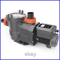 VARPOOLFAYE 1.8HP Variable Speed Swimming Pool Pump 2Yr Warranty