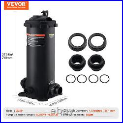 VEVOR Pool Cartridge Filter In/Above Ground Swimming Pool Filtration 50Sq. Ft