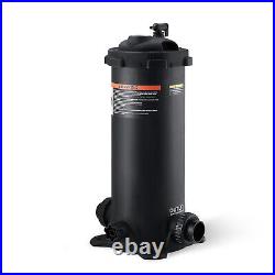 VEVOR Pool Cartridge Filter In/Above Ground Swimming Pool Filtration 50Sq. Ft