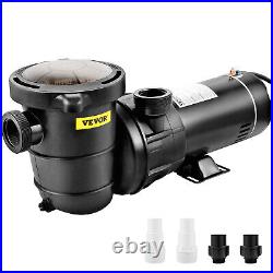VEVOR Swimming Pool Pump Filter Pump 2 HP 90 GPM withStrainer Above Ground