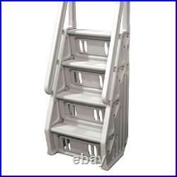 Vinyl Works In Step 46 60 Above Ground Swimming Pool Ladder, Taupe (Open Box)