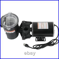 W3SP1580X15 Above Ground Swimming Pool Pump with 3' Cord 1 HP For Hayward NEW