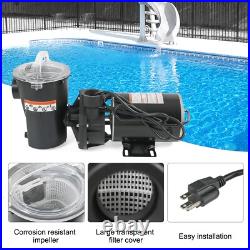 W3SP1580X15 Above Ground Swimming Pool Pump with 3' Cord 1 HP For Hayward NEW
