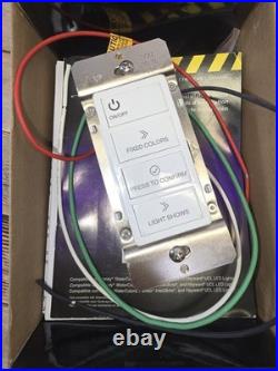 WaterColors Pool LED Light Controller Sleek, Simple & Easy to Install SKU #WLC4C