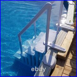 XL Step 32 Drop In Step Safety Step Swimming Pool Ladder With Handle Slip Prevent