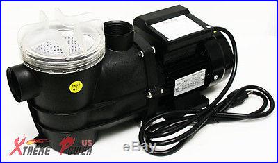 Xtreme power super Flo Above Ground 3/4HP Swimming Pool water Pump 115Volt