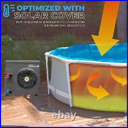 XtremepowerUS 14,800BTU Swimming Pool Water Heater Thermostat Hot Tub Spa 115V XtremepowerUS 14,800BTU Swimming Pool Water Heater Thermostat Hot Tub Spa 115V