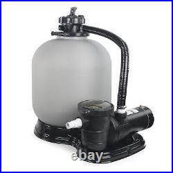 XtremepowerUS 19 Sand Filter Above Ground 18,000 Gallons Pool with 1.5HP Pump