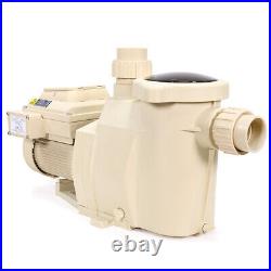 XtremepowerUS 1.5HP Swimming Pool Pump Variable Speed InGround Pool 1.5 / 2
