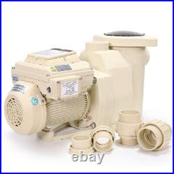 XtremepowerUS 1.5HP Swimming Pool Pump Variable Speed InGround Pool 1.5 / 2
