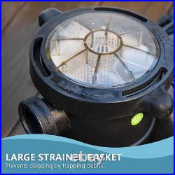 XtremepowerUS 1.5HP Variable Speed Swimming Pool Pump Energy Efficient Strainer