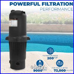 XtremepowerUS 200 sq. Ft. In-Ground Easy Clean Pool Cartridge Filter with Tank XtremepowerUS 200 sq. Ft. In-Ground Easy Clean Pool Cartridge Filter with Tank