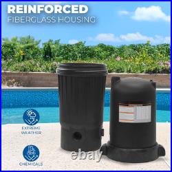 XtremepowerUS 200 sq. Ft. In-Ground Easy Clean Pool Cartridge Filter with Tank XtremepowerUS 200 sq. Ft. In-Ground Easy Clean Pool Cartridge Filter with Tank