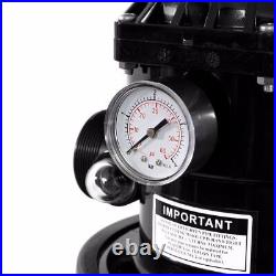 XtremepowerUS 24 Swimming Pool Sand Filter System + 7-Way Valve Inground Pond XtremepowerUS 24 Swimming Pool Sand Filter System + 7-Way Valve Inground Pond