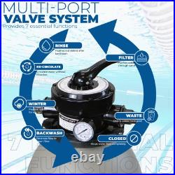 XtremepowerUS 2640 GPH Self Priming 13 Sand Filter Swimming Pool Pump with Timer XtremepowerUS 2640 GPH Self Priming 13 Sand Filter Swimming Pool Pump with Timer